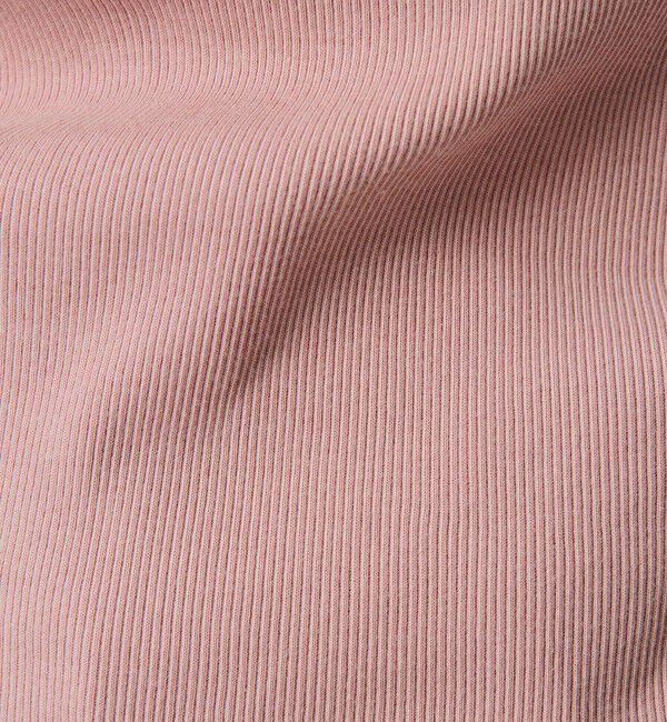 BEAUTY&YOUTH UNITED ARROWS「コットンリブ リボンギャザーカットソー」|Tシャツ・カットソー|