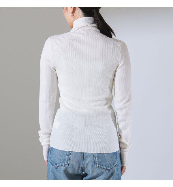 Demi-Luxe BEAMS 「リブ タートルネックニット」|ニット・セーター|