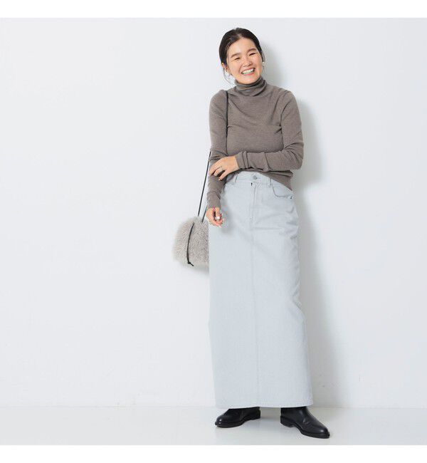 Demi-Luxe BEAMS 「リブ タートルネックニット」|ニット・セーター|