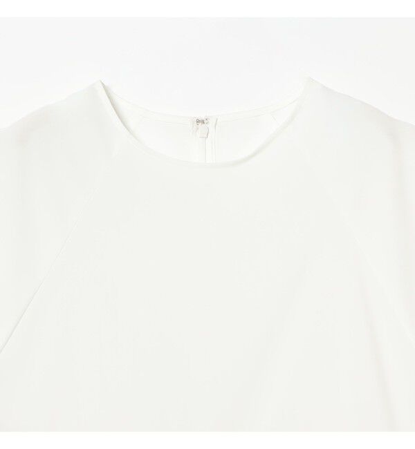 Demi-Luxe BEAMS 「ポリエステル レーヨン ペプラム ブラウス」|シャツ・ブラウス|