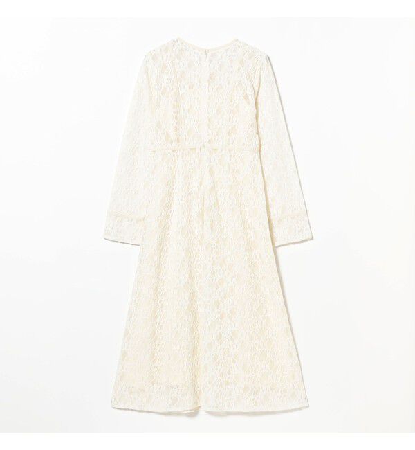 Ray BEAMS 「レース キーネック ワンピース」|ワンピース|