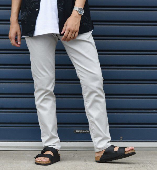 SHIPS any「【SHIPS any別注】GROWN&SEWN: WAERREN スリム 5ポケット チノパン 2021」|チノ|