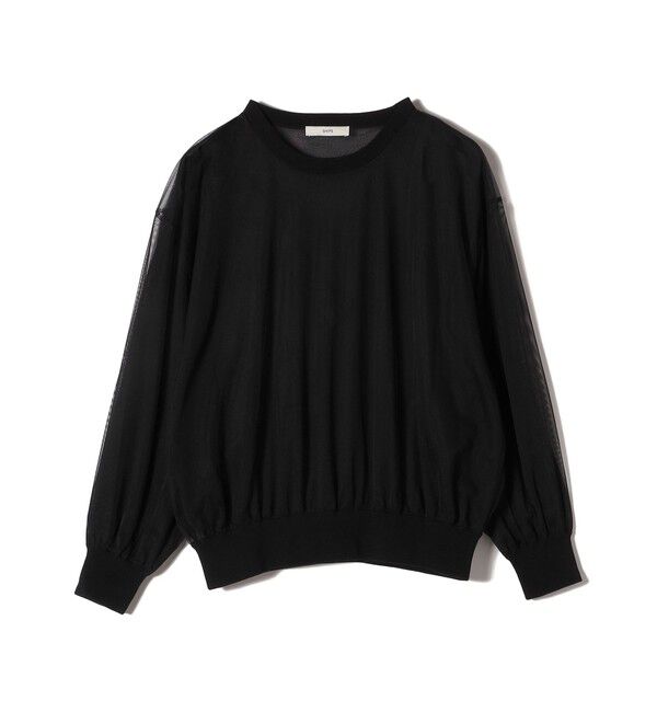 SHIPS for women「〈手洗い可能〉ダブル シアー ニット プルオーバー」|ニット・セーター|