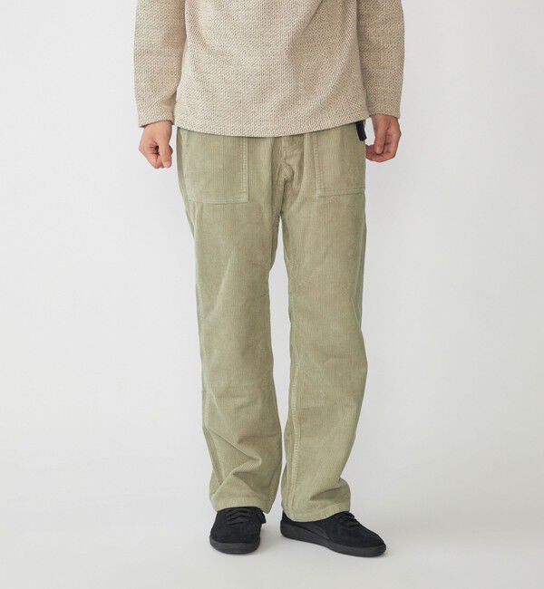 SHIPS「【SHIPS別注】Gramicci: ガーメントダイ コーデュロイ パンツ」|その他|ライトオリーブ