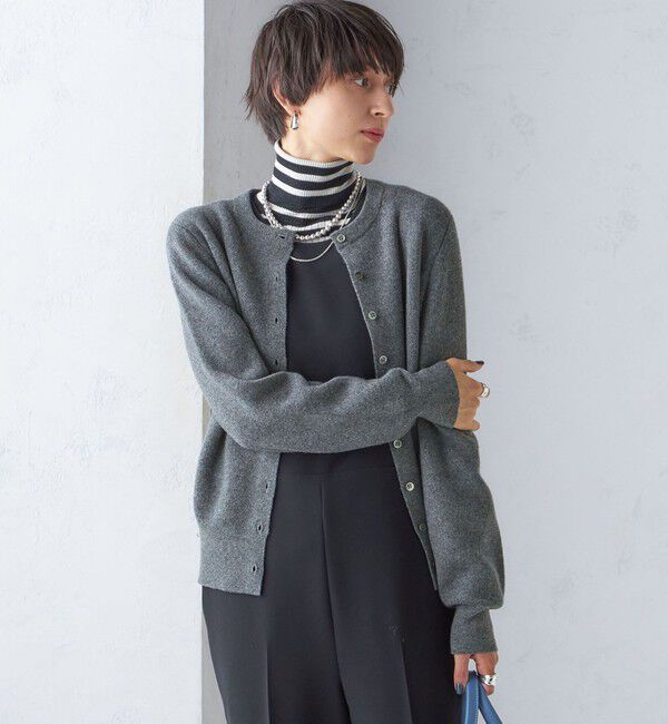SHIPS for women「カシミヤ クルーネック カーディガン」|カーディガン|