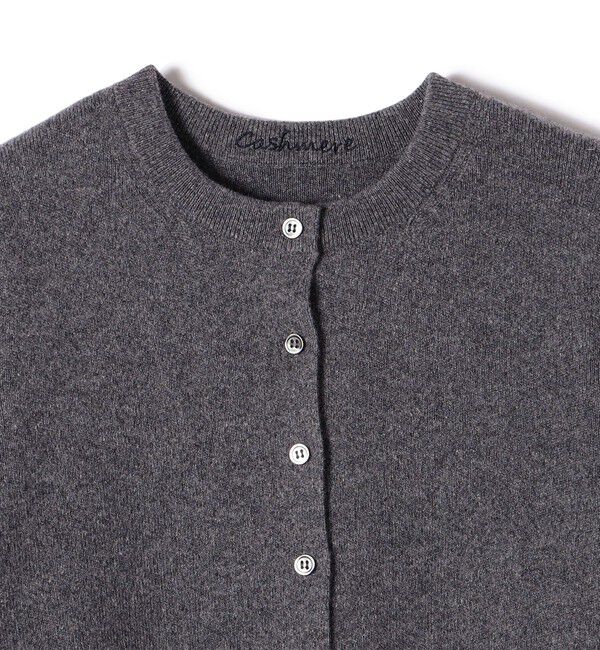 SHIPS for women「カシミヤ クルーネック カーディガン」|カーディガン|