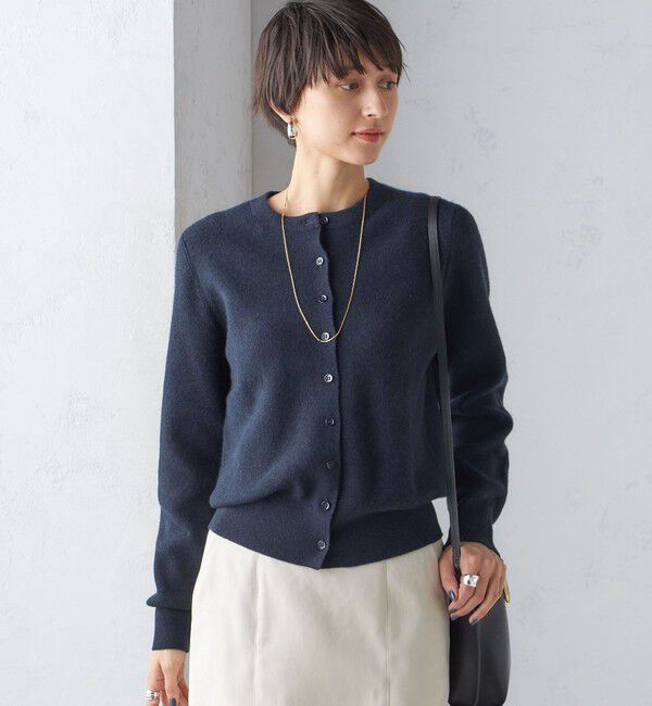 SHIPS for women「カシミヤ クルーネック カーディガン」|カーディガン|