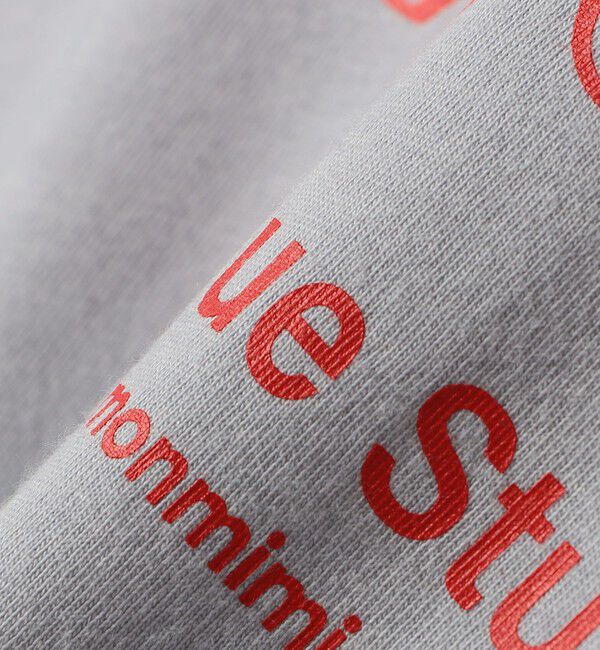 SHIPS any「【SHIPS any別注】MONMIMI:〈洗濯機可能〉ロゴ プリント ロンTEE 25AW」|Tシャツ・カットソー|