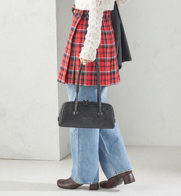 SHIPS for women「チェック プリーツ 巻き スカート」|スカート|