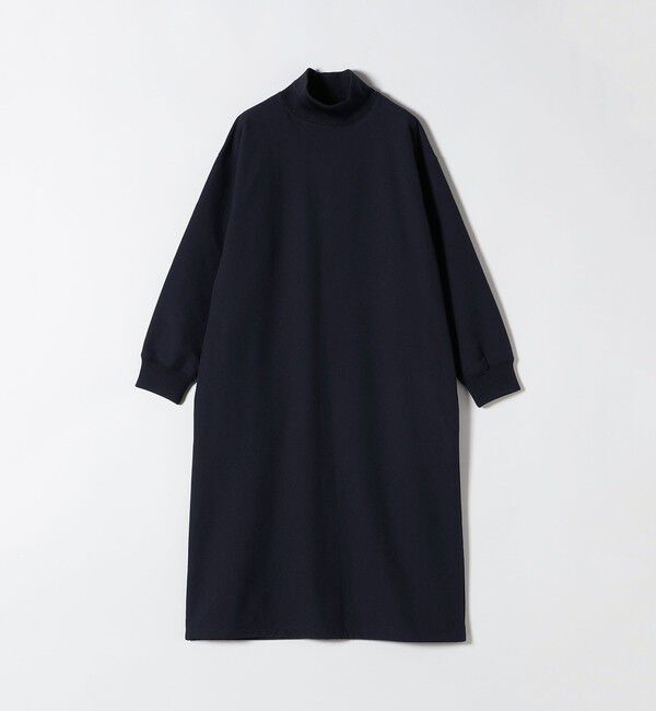 SHIPS any「SHIPS any:〈洗濯機可能〉裏起毛 リブ ハイネック ワンピース」|ワンピース|