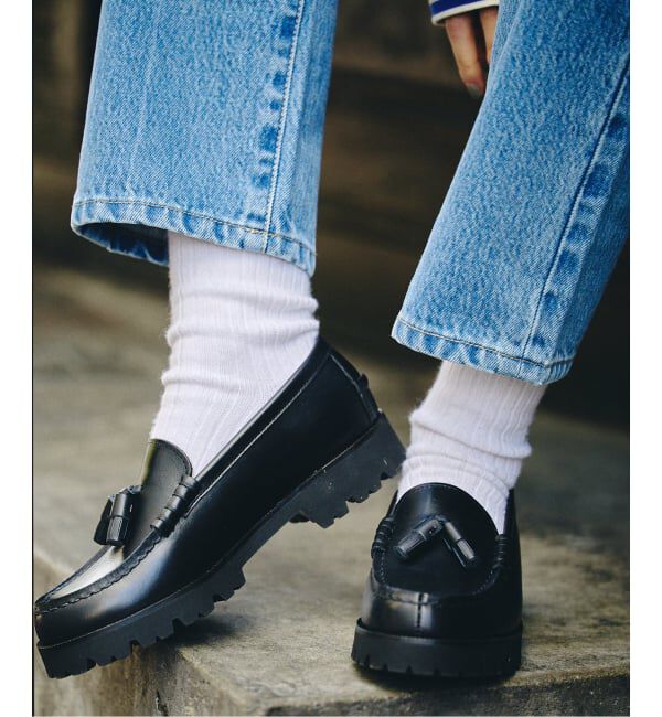 OUTDOOR PRODUCTS Usual Things「HARUTA&times;OUTDOOR PRODUCT 別注 タッセルローファー」|ローファー|