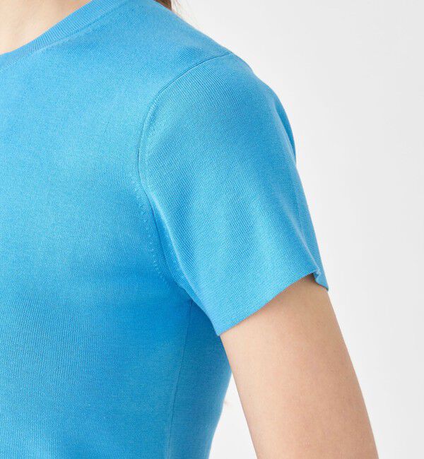 Ballsey「ハイゲージコットン ハーフスリーブプルオーバー」|ニット・セーター|