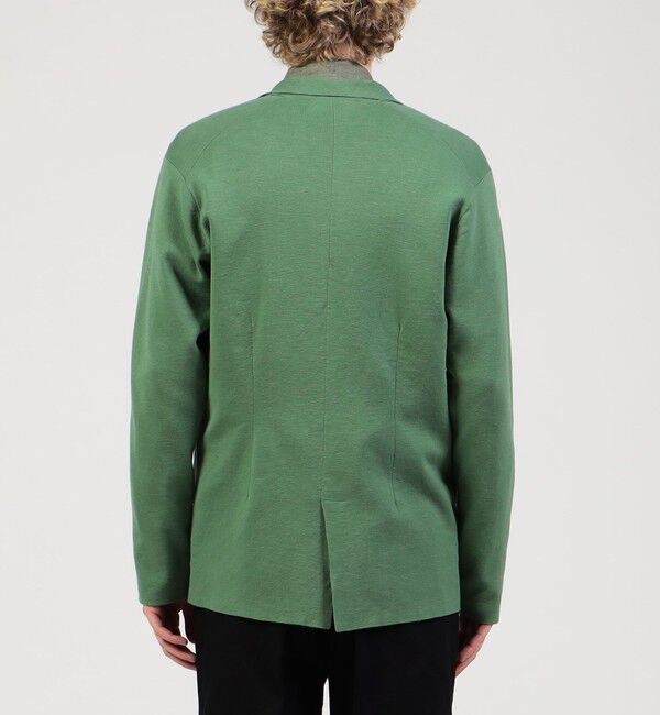 TOMORROWLAND MENS「コットンリネンミラノリブ ニットジャケット」|ニット・セーター|