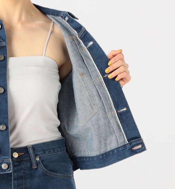 GALERIE VIE「リユースシーアイランドコットン デニムジャケット」|デニムジャケット|