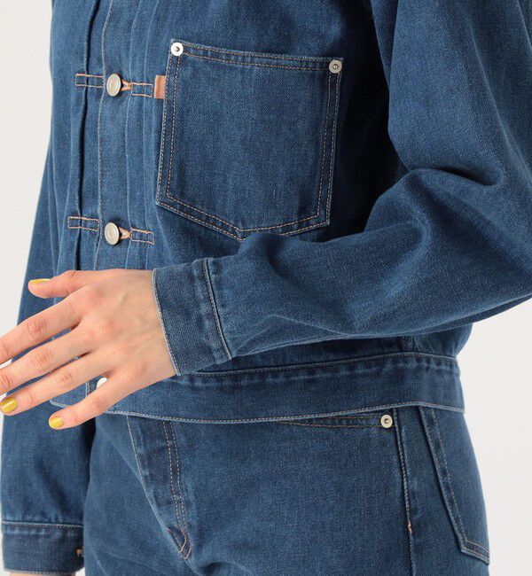 GALERIE VIE「リユースシーアイランドコットン デニムジャケット」|デニムジャケット|