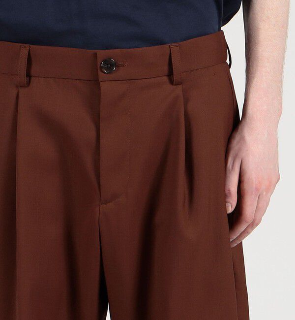 CABaN「CABaN ウォッシャブルウール ワンタックショートパンツ」|その他|