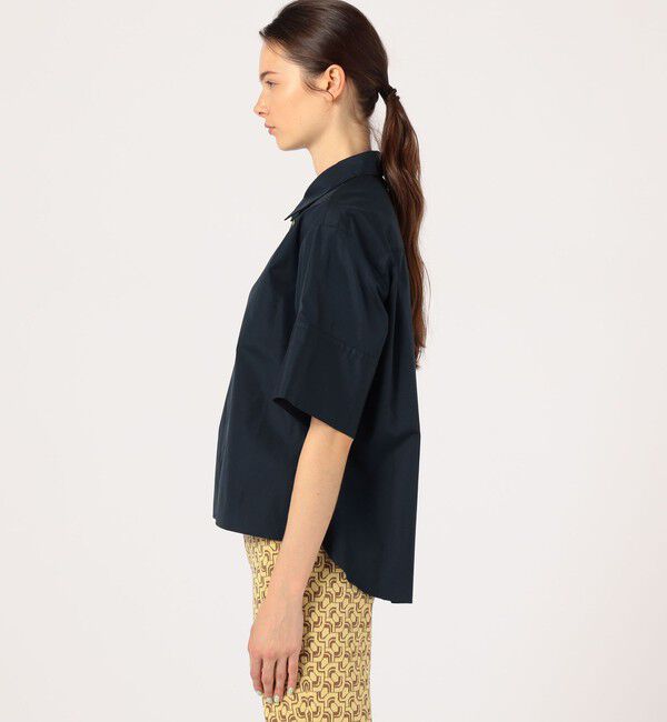 CABaN「コットンタイプライター 半袖シャツ」|シャツ・ブラウス|