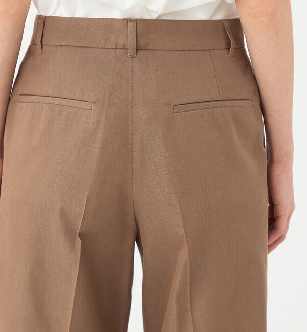 TOMORROWLAND collection「コットンシルクデニム ワイドストレートパンツ」|その他|