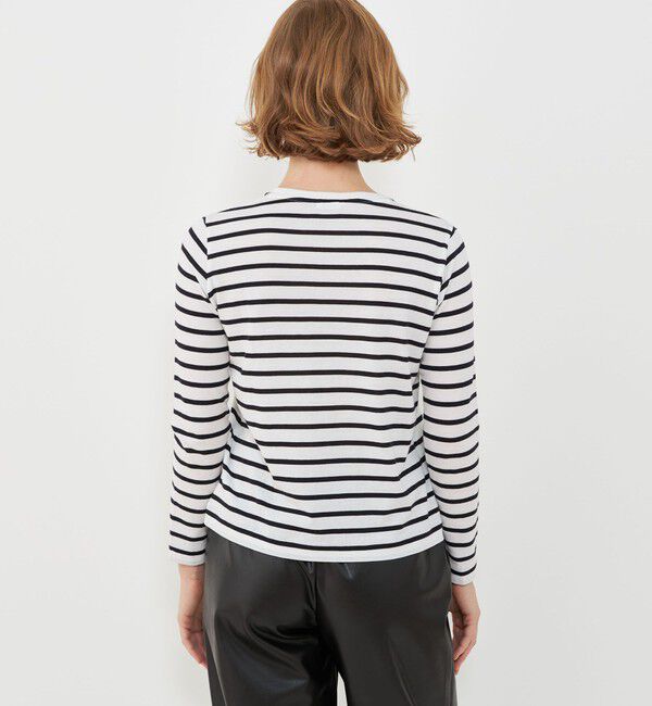 GALERIE VIE「パウダーコットン クルーネックプルオーバー」|Tシャツ・カットソー|