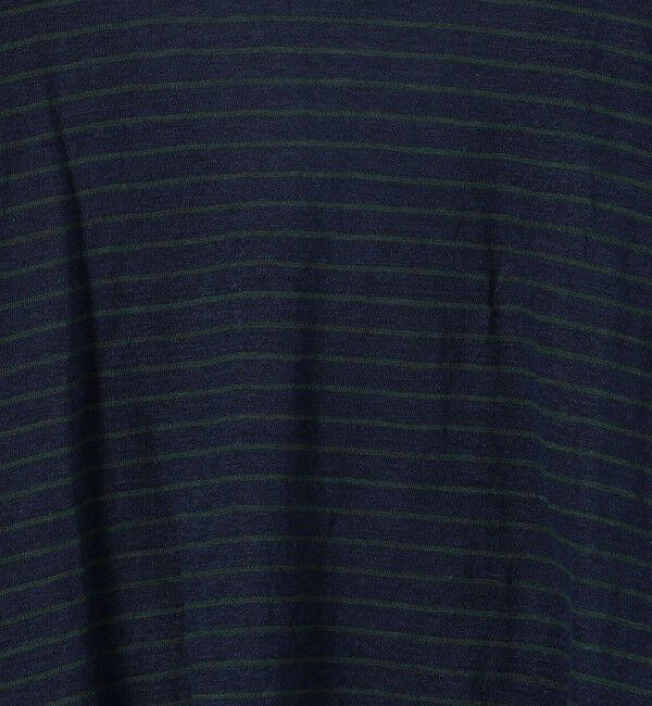 BACCA「リネンボーダー ショートカットソー」|Tシャツ・カットソー|