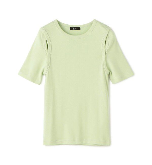 Edition「コットンフライス カットスリーブTシャツ」|Tシャツ・カットソー|51 ライトグリーン