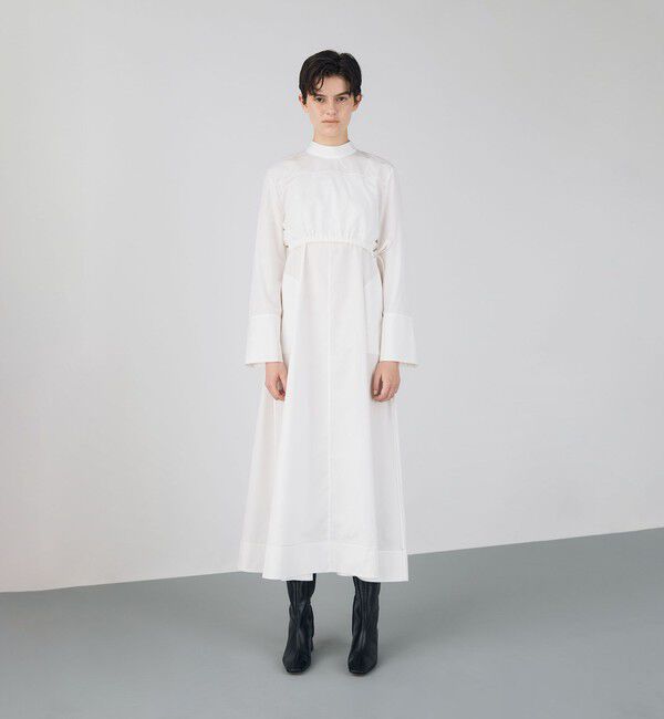 DES PRES「コットンタイプライター レイヤードワンピース」|ワンピース|