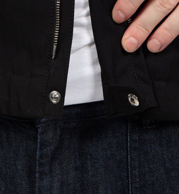 TOMORROWLAND MENS「コットンナイロン ジップアップブルゾン」|ブルゾン・スタジャン|