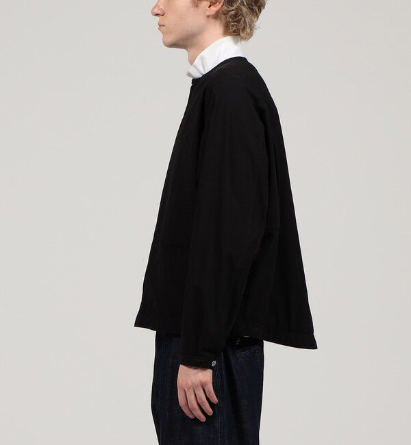 TOMORROWLAND MENS「コットンナイロン ジップアップブルゾン」|ブルゾン・スタジャン|