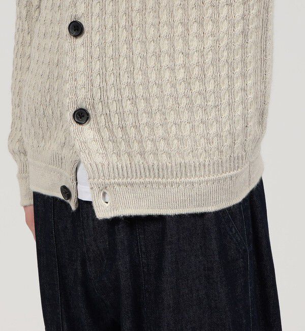 TOMORROWLAND MENS「TOMORROWLAND tricot アルパカポリエステル Vネックカーディガン」|カーディガン|