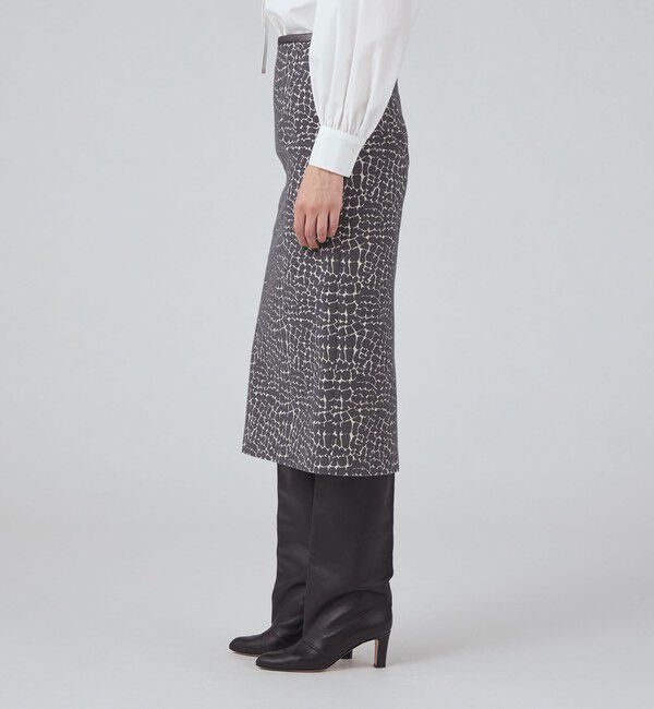 TOMORROWLAND collection「アニマルストレッチ タイトスカート」|タイト|