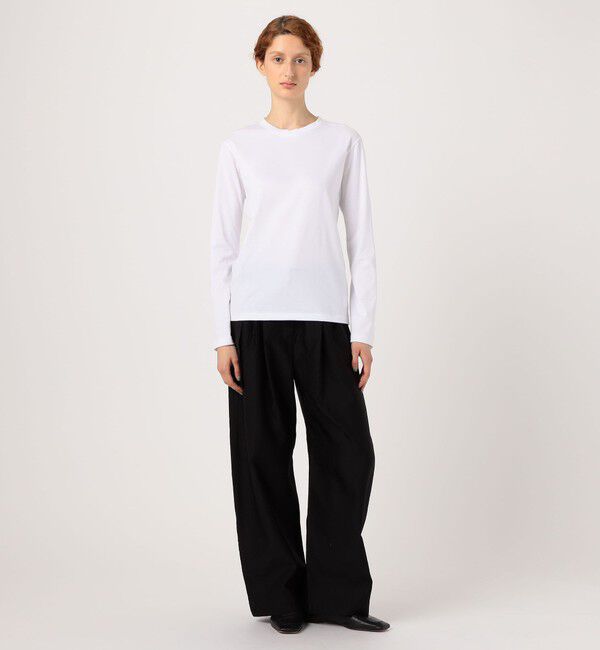 Edition「ピマコットン ロングスリーブトップス」|Tシャツ・カットソー|