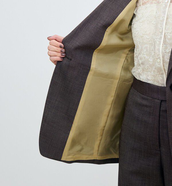 TOMORROWLAND collection「ウーステッドカルゼ 1Bテーラードジャケット」|テーラードジャケット|