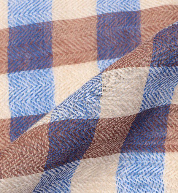 TOMORROWLAND GOODS「EPICE ウール チェックストール」|ストール|