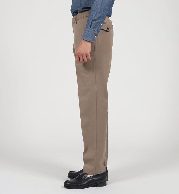 TOMORROWLAND MENS「コットンウール ノープリーツパンツ SONDRIO」|チノ|