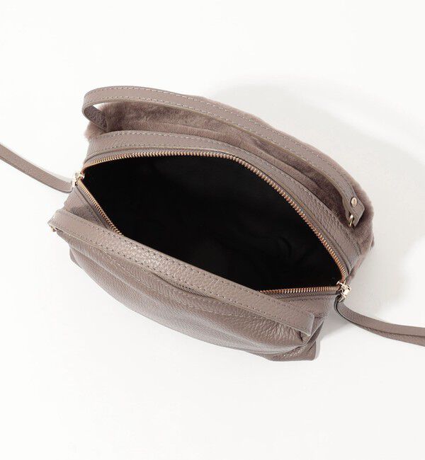 TOMORROWLAND GOODS「RIPANI RONDINE L ムートンコンビ ショルダーバッグ」|ハンドバッグ|