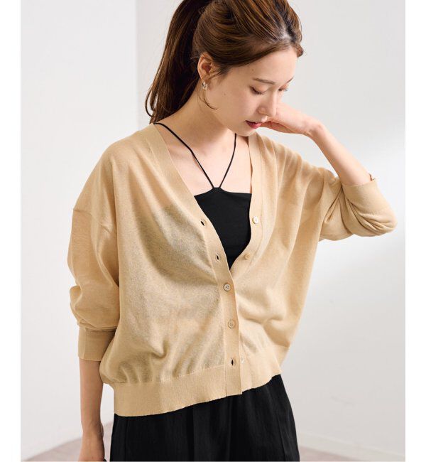 EMILYWEEK「EMILY WEEK&times;FRAMeWORK Vラインクロップドブラキャミソール」|インナー|