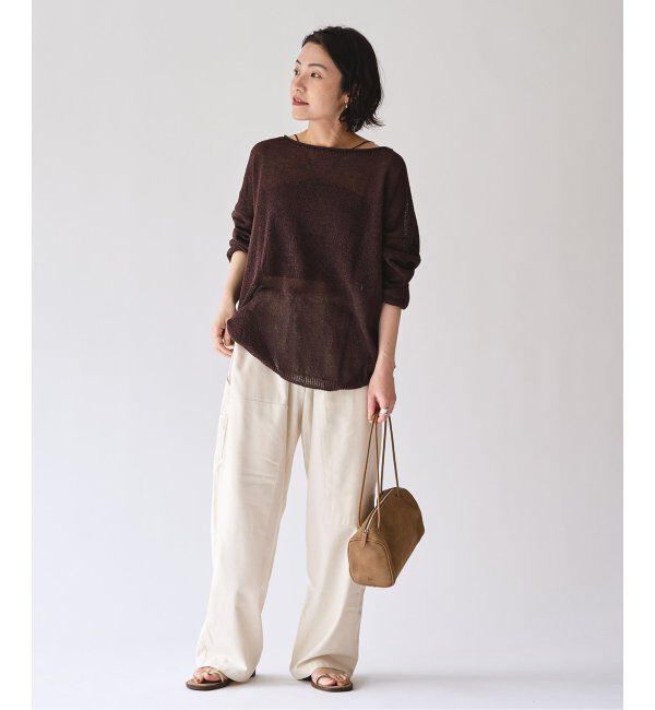 EMILYWEEK「EMILY WEEK&times;FRAMeWORK Vラインクロップドブラキャミソール」|インナー|