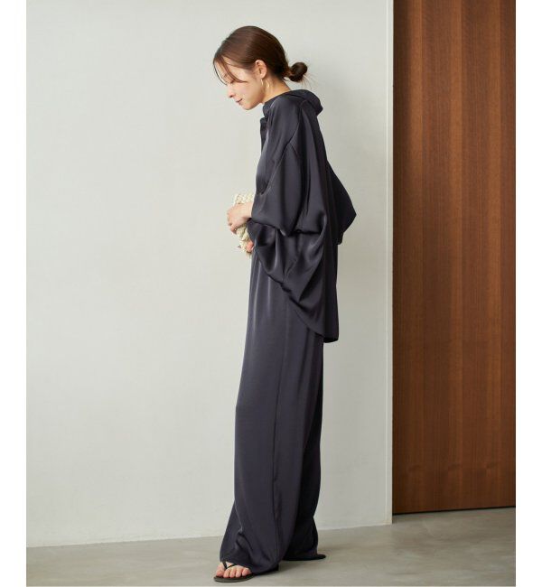 Plage「dull satin relax パンツ」|その他|