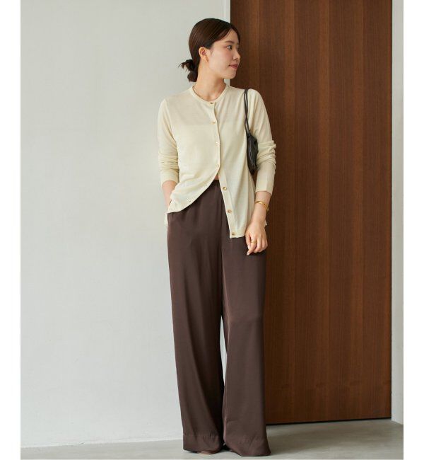 Plage「dull satin relax パンツ」|その他|