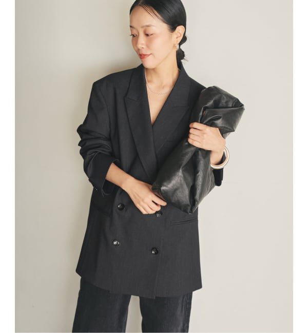 Plage「mannish ジャケット」|テーラードジャケット|グレー