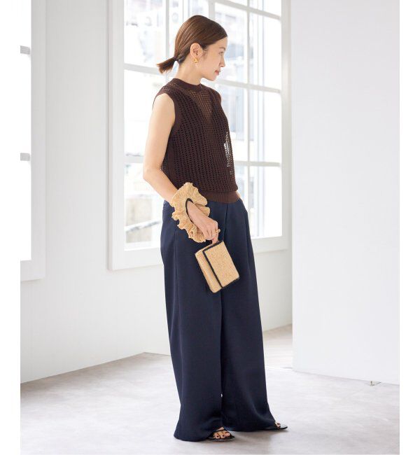 IENA「【EMILY WEEK &times; IENA】コットンスムース ブラキャミソール」|インナー|