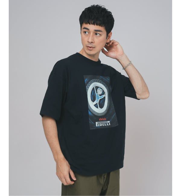 EDIFICE「《追加》SAVIGNAC (サヴィニャック) 別注 French Company プリント Tシャツ」|Tシャツ・カットソー|