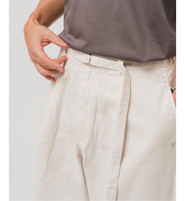 EDIFICE「LE JEAN(ルジーン) デニム ベルテッド トラウザー」|デニム|