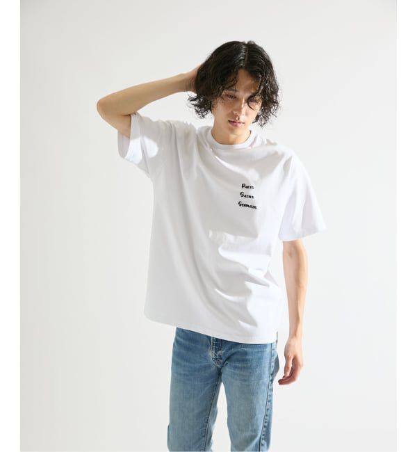 Paris Saint-Germain「【Paris Saint-Germain / パリ・サン＝ジェルマン】JP Ryu Germain embroidery  TEE」|Tシャツ・カットソー|