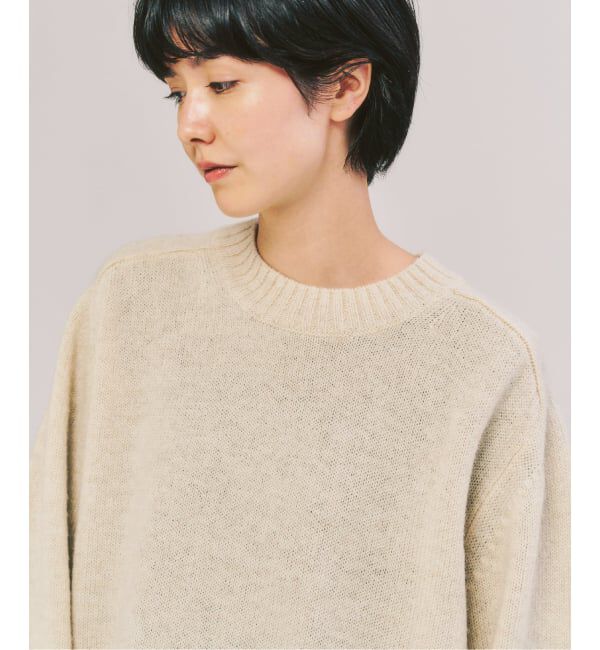 417 EDIFICE「Shaggy Dog / シャギードッグ クルーネックニット」|ニット・セーター|