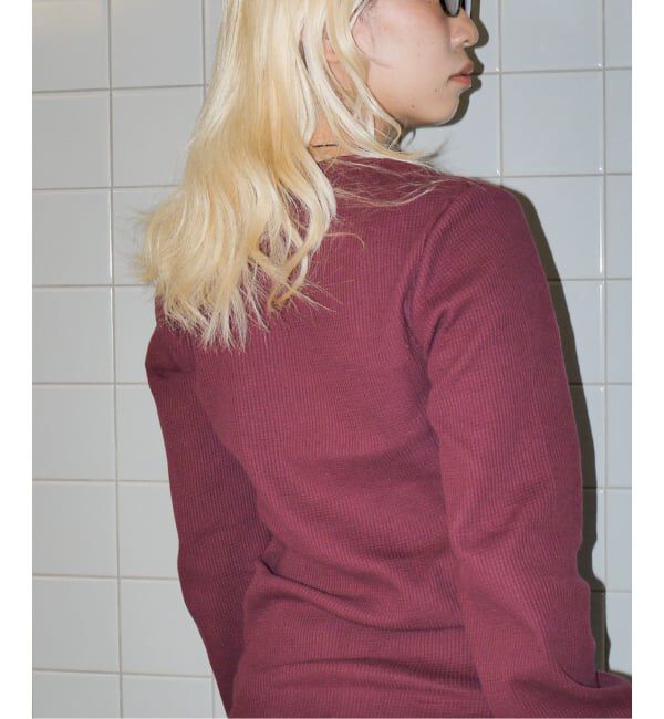 PULP「CarService / カーサービス&times;FRUITOFTHEROOM / 2P THERMAL LS（2枚セット）」|Tシャツ・カットソー|