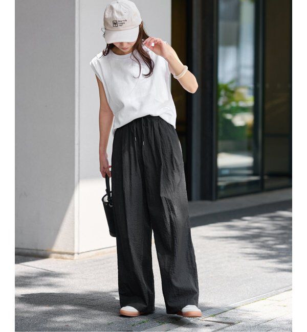 JOURNAL STANDARD relume「ライトナイロンワイドパンツ」|その他|