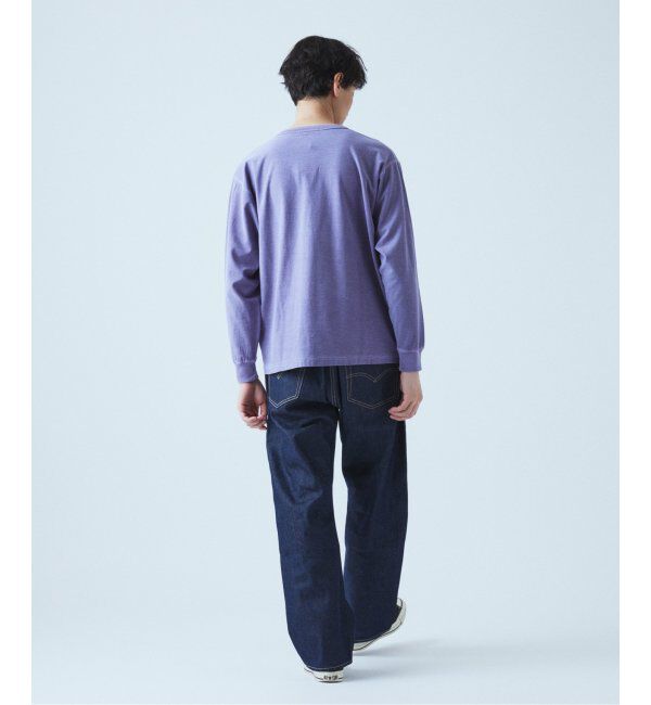 JOURNAL STANDARD「OE バック ピグメント ヘンリー ネック ロンT」|Tシャツ・カットソー|