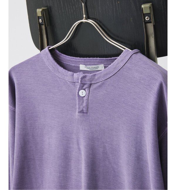 JOURNAL STANDARD「OE バック ピグメント ヘンリー ネック ロンT」|Tシャツ・カットソー|