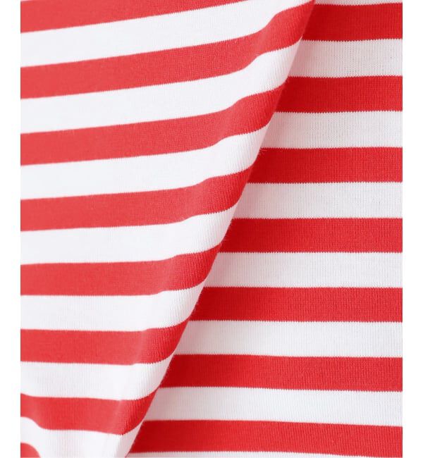 journal standard luxe「コットンボーダー ボートネックプルオーバー」|Tシャツ・カットソー|